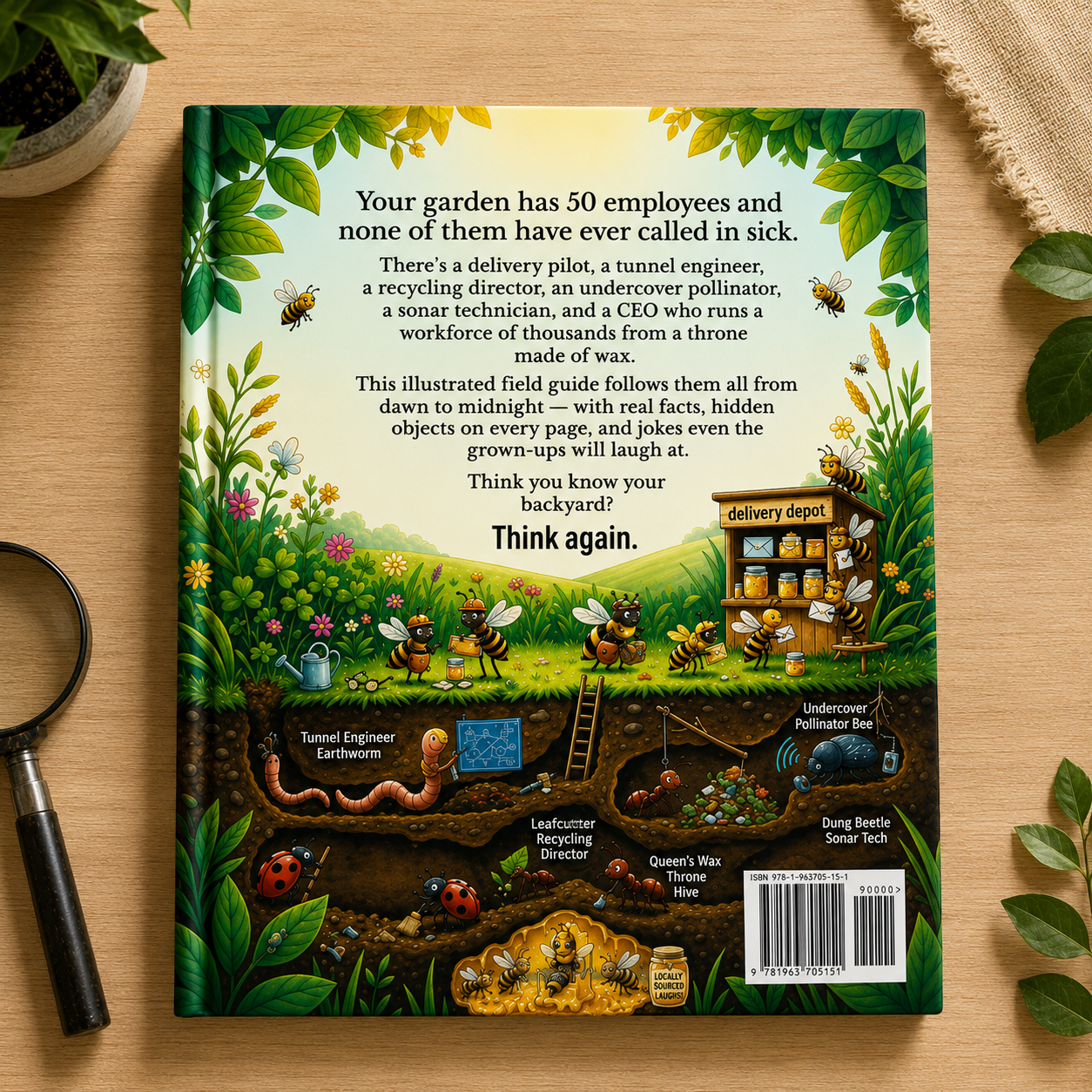 The Secret Jobs of Backyard Creatures