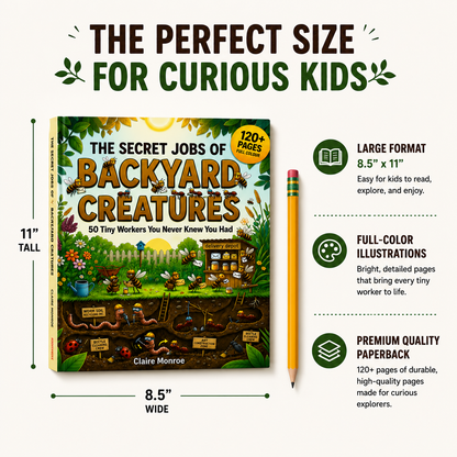 The Secret Jobs of Backyard Creatures